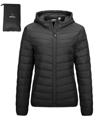 Outdoor Ventures Women's Packable Puffer Jacket
